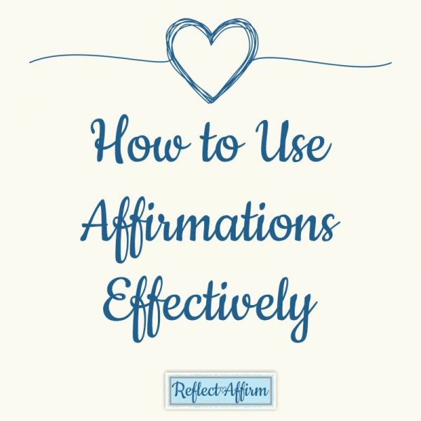 List of Positive Affirmations PDF - Reflect Affirm