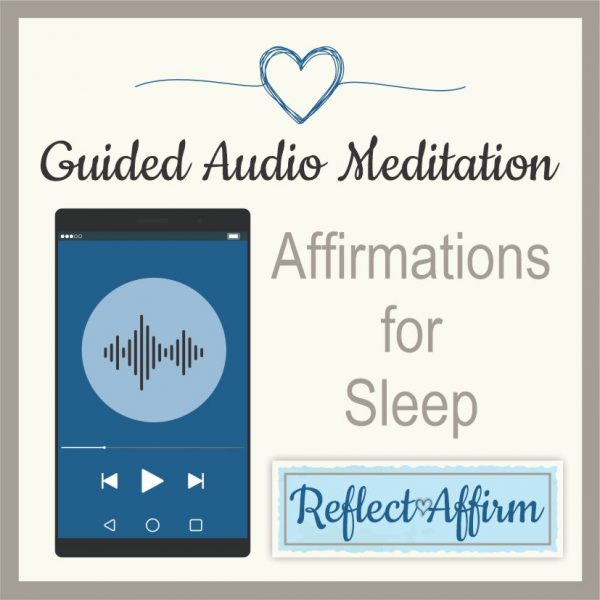 This Positive Affirmations While You Sleep guided audio mediation will provide you with sleep affirmations to let you rest peacefully. 