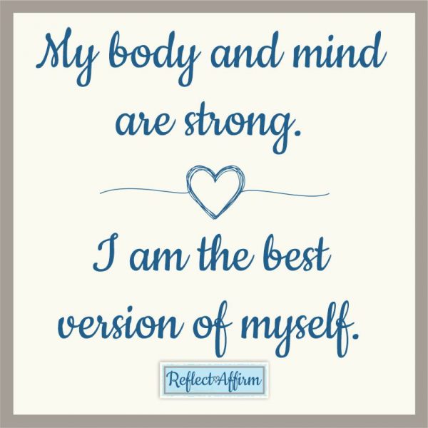 I Am Strong Affirmations - Reflect Affirm