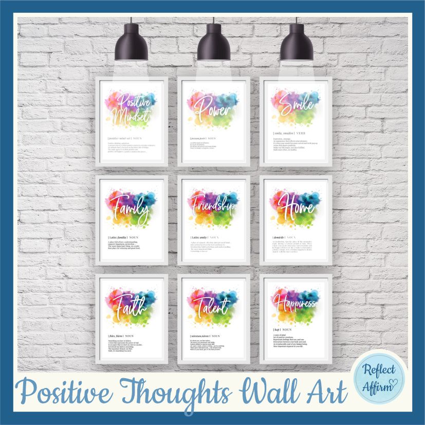 Positive Thoughts Posters