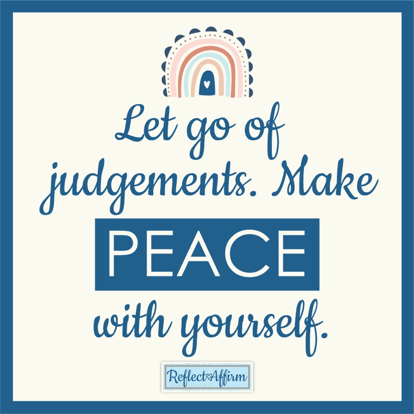 Why not learn how to change your inner voice and make peace with yourself. This will help you to unlock your true potential. Reflect Affirm