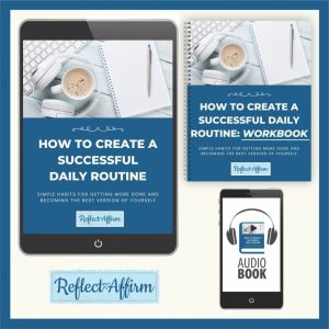 Learn how to create a routine for yourself so you can reach your goals with this Create Successful Daily Routines Program