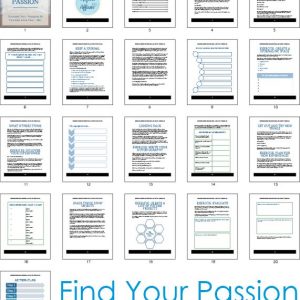 This How to Determine Your Passion in Life Workbook and Action Guide is designed to help you discover your passions and purpose.