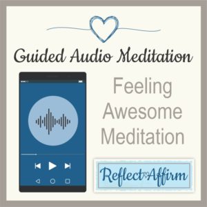 This Feeling Awesome guided audio meditation is 20 minutes of calming and uplifting bliss, designed to help you feel your best.