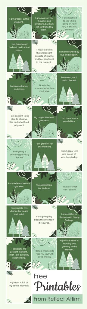 Affirmations for mindfulness may be just what you need. Affirmations are positive statements that can help increase your awareness and mindfulness. 