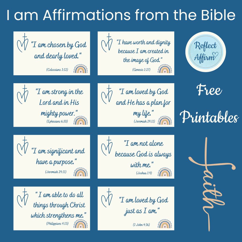 I am affirmations from the bible